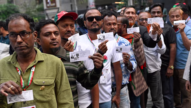 Bangladesh Votes In First Post-Hasina Election