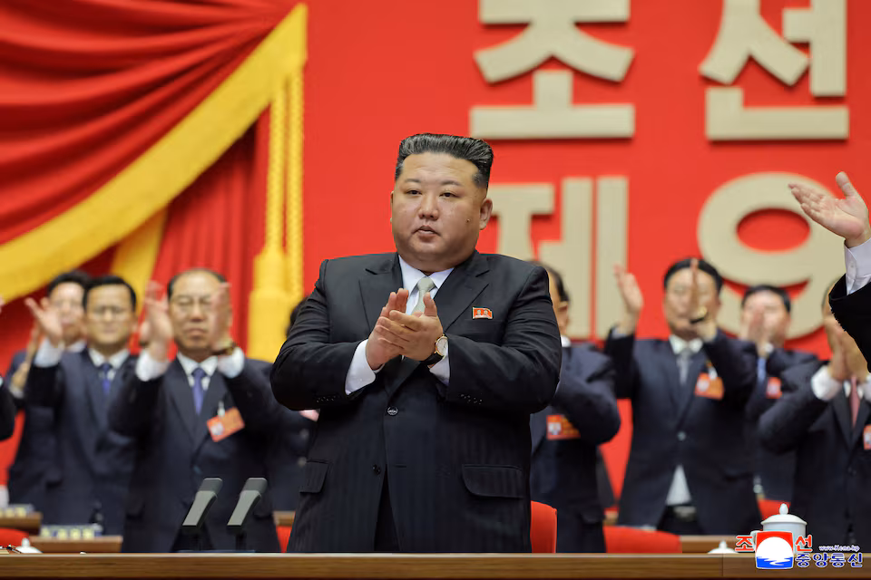 Kim Wins Unanimous Re-Election As General Secretary Of His Party