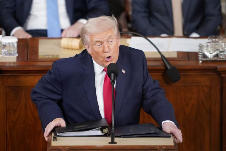 Reuters/Trump Breaks SOTU Record In Longest Ever Presidential Address