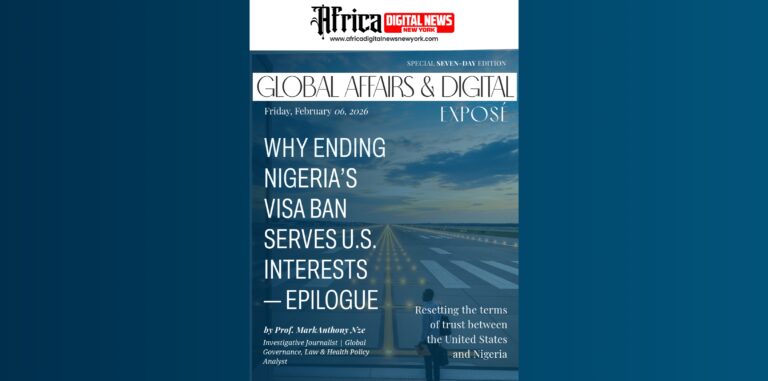 Why Ending Nigeria’s Visa Ban Serves U.S. Interests—Epilogue